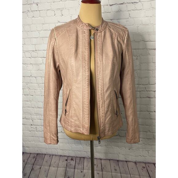 Faux Leather Jacket - Picture 3 of 8